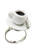 Image of Tea Cup Porcelain Ring