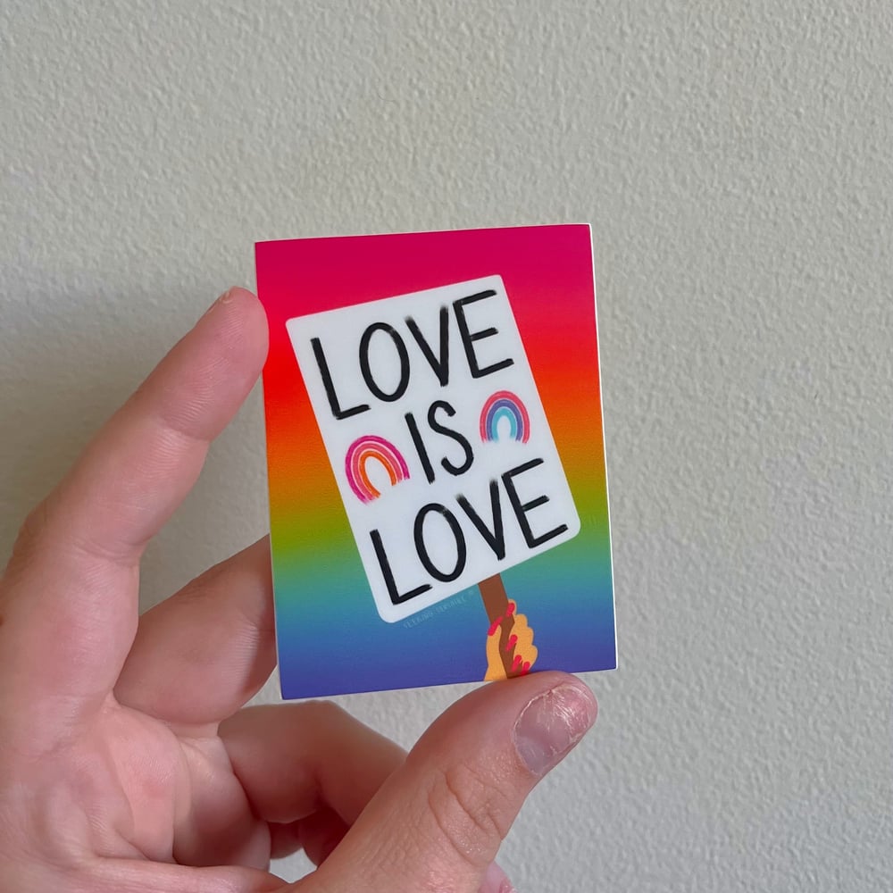 Image of pride stickers