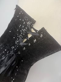 Image 2 of Roxana Sequin Corset Top 