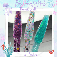 Mermaid Vibes Acrylics 
