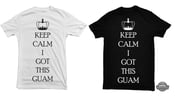 Image of Keep Calm I Got This Guam T-shirt-White/Black