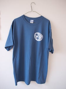 Image of Blue Sketch Logo Shirt