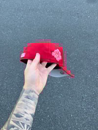Image 4 of RED CHICAGO SEX CHICAGO WHITE SOX CUSTOM FITTED CAP