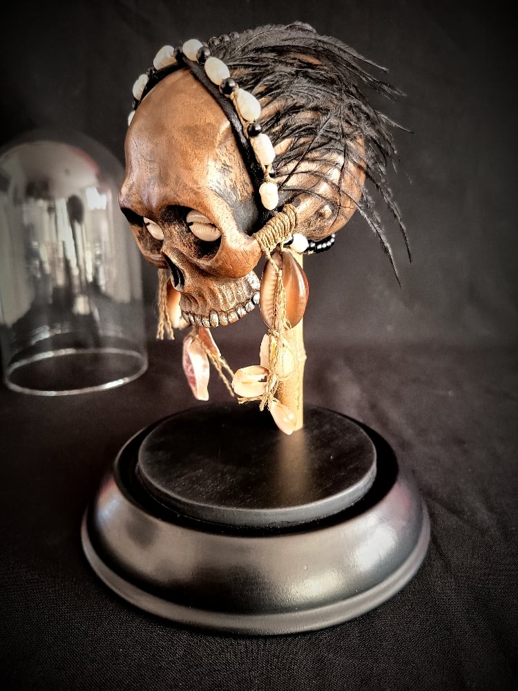 Image of ASMAT SKULL ANCESTOR