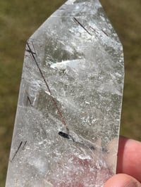 Image 12 of Red Rutile & Clear Quartz Tower #2360
