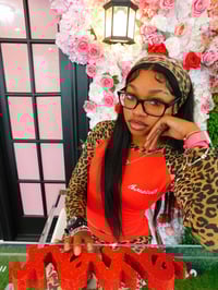 Image 1 of Red & Leopard Long Sleeve Set