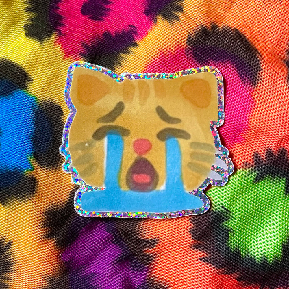 Image of *Sobs* Sticker