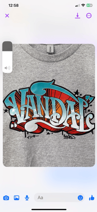 Image 5 of Vandal Font Tee