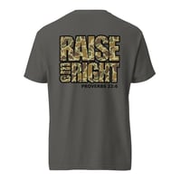 Image 1 of Christian Waterfowlers Raise Em Right Unisex garment-dyed heavyweight t-shirt