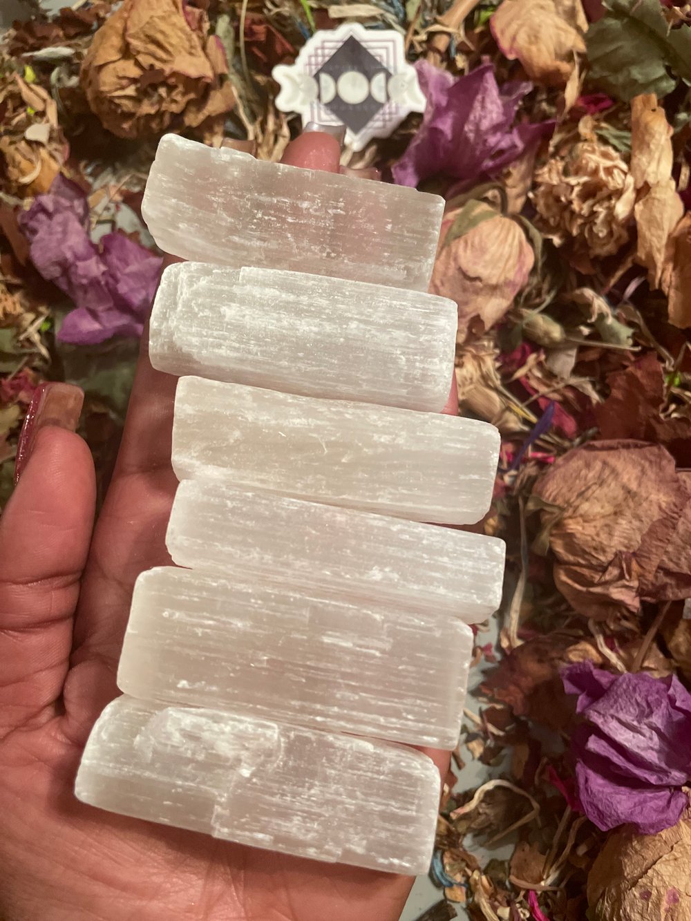 Selenite Wands