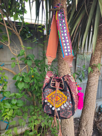 Image 1 of Slouch bag leather pull in  browns