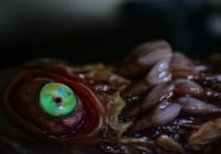 Image 17 of Monstrous Glow Bic Lighter Sleeve OOAK