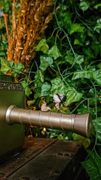 Image 4 of 👑The Armored Kingdom Gold Battle Hammer Of The Gods Mug