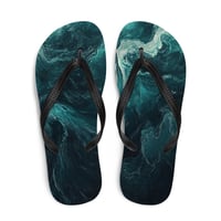 Image 1 of Viridian Flip-Flops