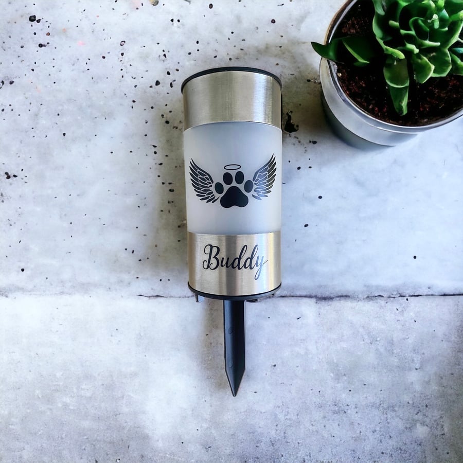 Image of  Personalized Pet Memorial Light 