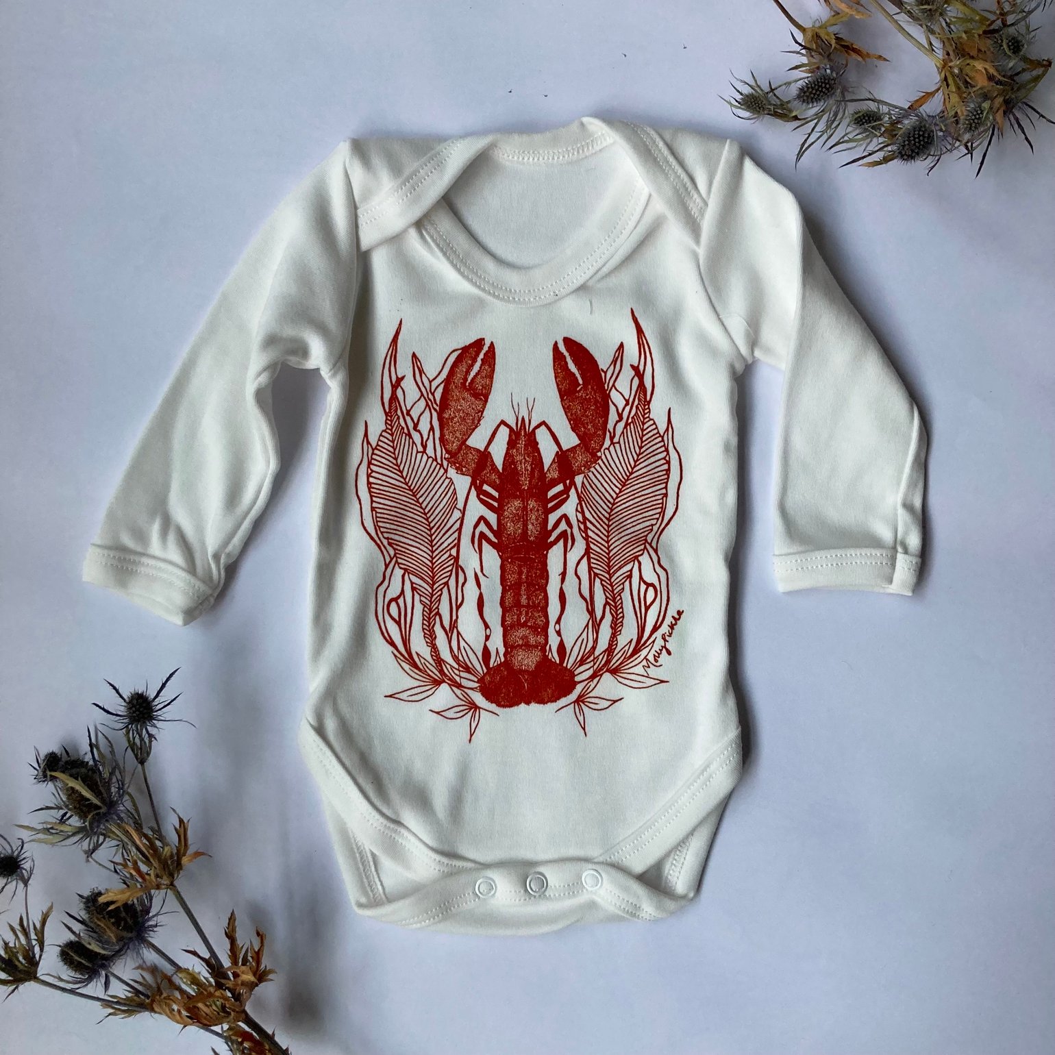 Image of Lobster Baby Vest