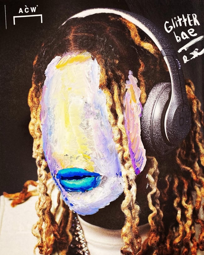 Glitter Bae-Original Painting 