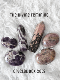 Image 1 of The Divine Feminine Crystal Box Set | 3 Styles 