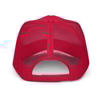 Image 3 of BLACK HISTORY MONTH TRUCKER HAT IN RED