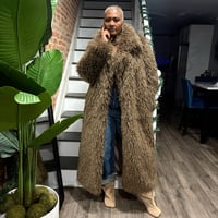 Image 4 of Faux Fur Coat (NEW)