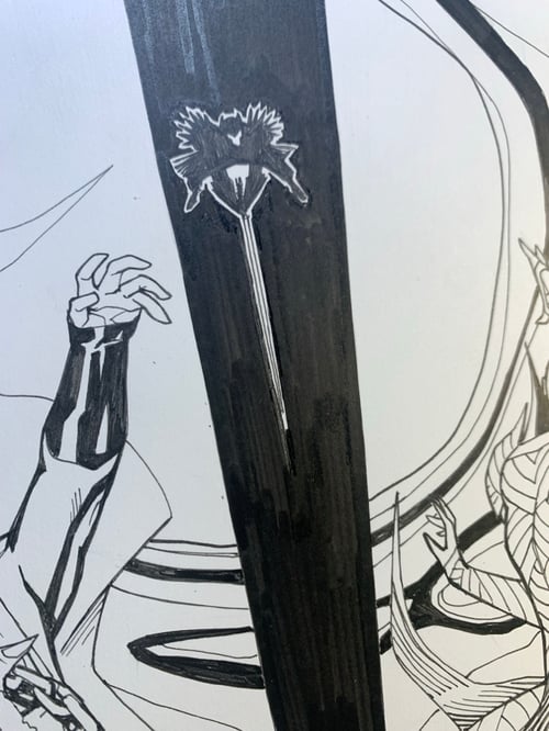 Image of POWER MAN:TIMELESS #1 page21 original art