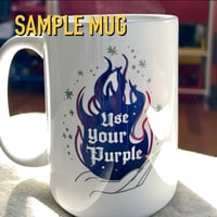 Use Your Purple 15oz mug - product sample