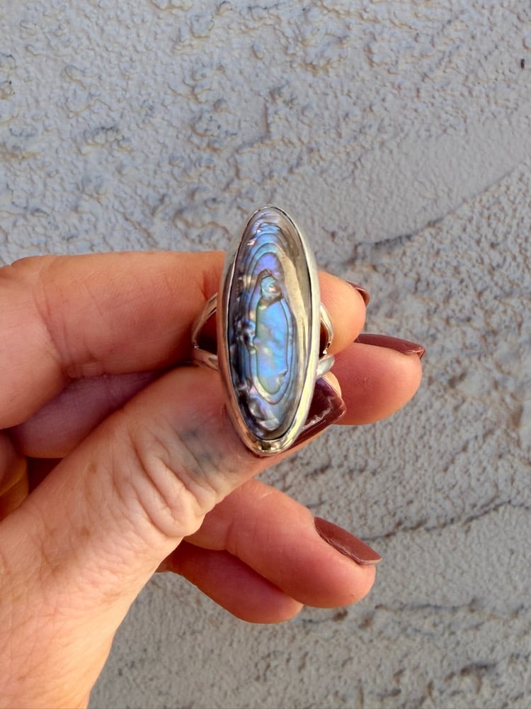 ABALONE RING / Size 6.5 Image 5