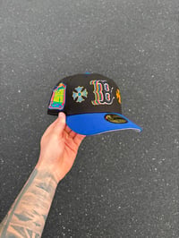 Image 1 of HOLOGRAM MULTI TONE BOSTON RED SOX CUSTOM FITTED HAT
