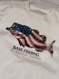 Image 2 of Vintage Bass Fishing Tee - No Size Tag