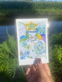 Image 5 of North Star/The Heart & The Throat Art Print