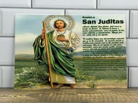 Image 1 of San Judas Aluminum Sign