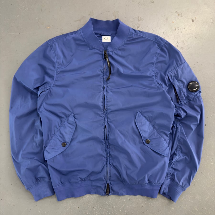 Image of CP Company Nycra R Bomber jacket, size medium