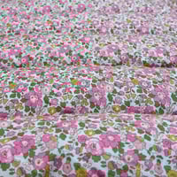 Image 1 of IN STOCK - Liberty Cotton Pink Floral Mini Eiderdown 