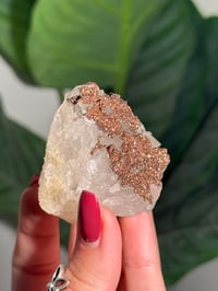 Image 3 of CHALCOPYRITE X CALCITE -MOROCCO- M