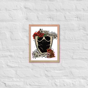 Image of Vintage Ink - Framed poster