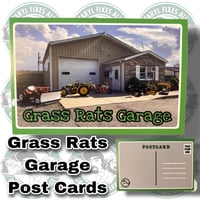 Image 1 of Post Cards! Grass Rats Garage! (FREE USA Shipping)