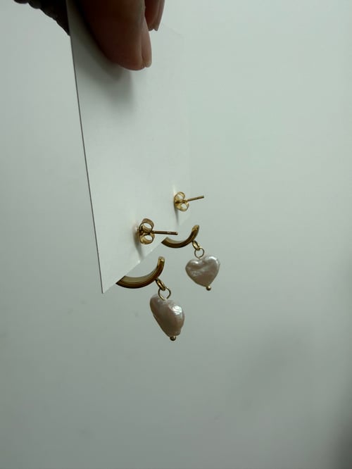 Image of Hoops + charms