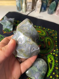 Image 4 of Moss Agate Shapes