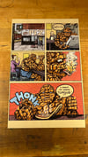 The Thing Goes To Difara Comic Print 