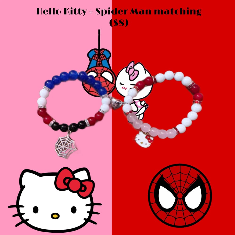 Image of Spider-Man + Hello Kitty 🩷🕸️  Duo