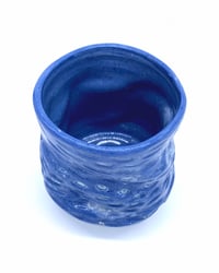 Image 3 of Blue Porcelain Snake Vase