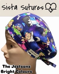 Image 4 of Space Theme Scrub Hats