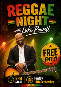 Luke Powell - Reggae Night 