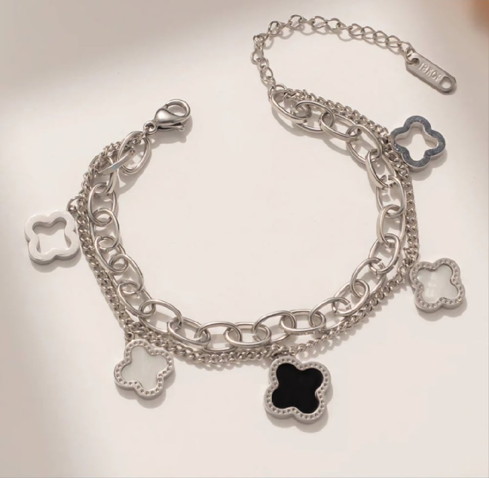 Image of Clovers of Peace Stainless Steel