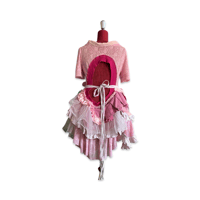 Image 4 of Dollcore Patchwork Upcycled Dress