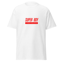 Image 1 of Super Boy Tee Red & White