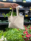 Repurposed Canvas Mini Tote