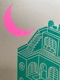 Image 16 of 'I'd Live There I' blockprints