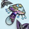 Catch a Falling Star - purple iridescent