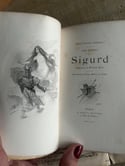 Les Eddas, Sigurd, Mythologie scandinave, Edition Guillaume, Filigrané, 1893